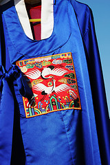 Image showing Traditional South Korean robes.