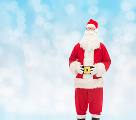 Image showing man in costume of santa claus