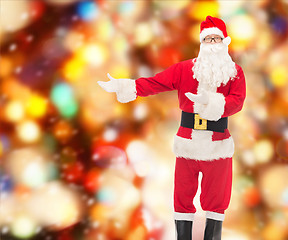 Image showing man in costume of santa claus