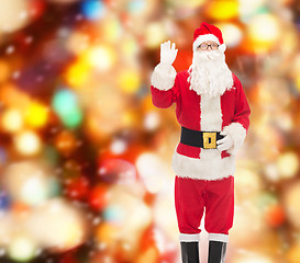 Image showing man in costume of santa claus