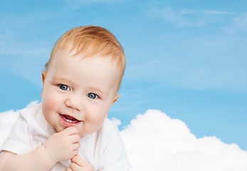 Image showing smiling little baby