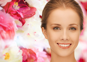 Image showing beautiful young woman face