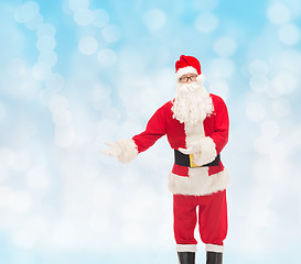 Image showing man in costume of santa claus