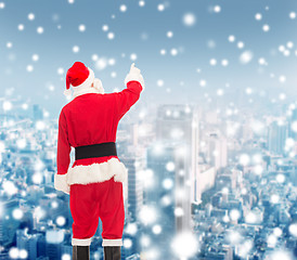 Image showing man in costume of santa claus