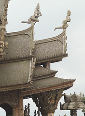 Image showing Asian temple in Thailand