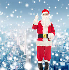 Image showing man in costume of santa claus