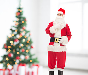 Image showing man in costume of santa claus