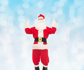 Image showing man in costume of santa claus