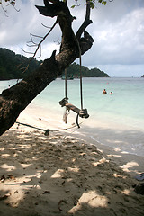 Image showing exotic beach