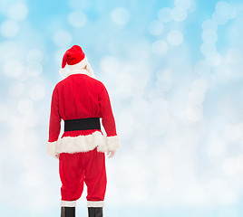 Image showing man in costume of santa claus