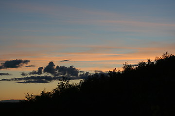 Image showing evening in Finnmark, autumn