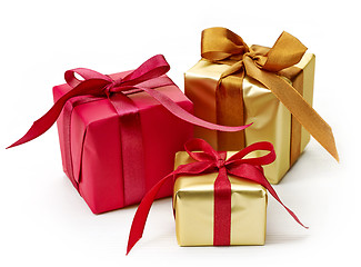 Image showing various gift boxes