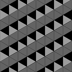 Image showing Stylish texture. Repeating geometric tiles. Vector illustration 
