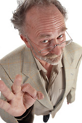 Image showing Wacky professor