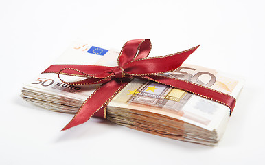 Image showing gift of money