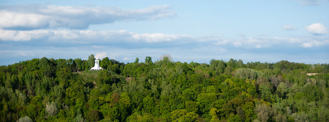 Image showing Vilnius nature and parks