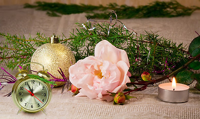 Image showing Decoration for Christmas and the New year.