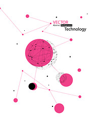 Image showing Global communications concept. Vector