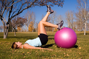 Image showing Exercise ball