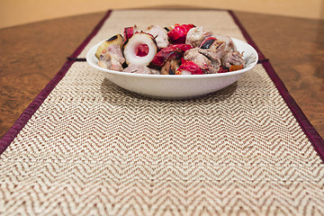 Image showing  Shish kebab on a plate.