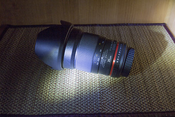 Image showing objective lens