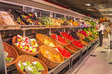 Image showing At the supermarket.