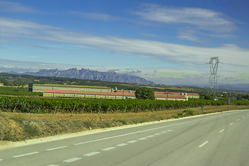 Image showing     Road to Montserrat