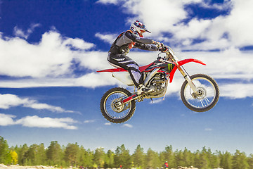 Image showing         motocross