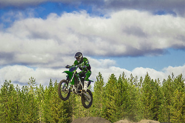 Image showing         motocross