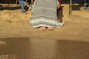 Image showing female feet.