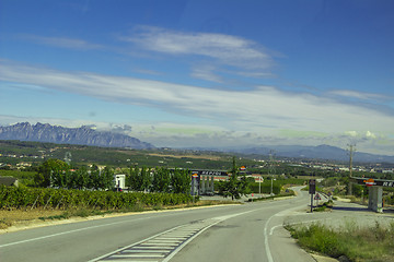 Image showing     Road to Montserrat