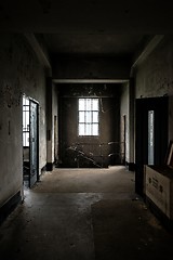 Image showing Dark and abandoned place