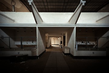 Image showing Dark and abandoned place