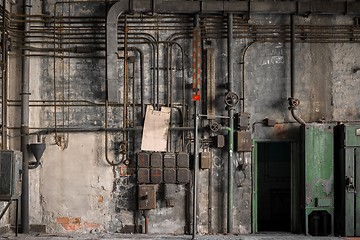 Image showing Industrial fuse boxes