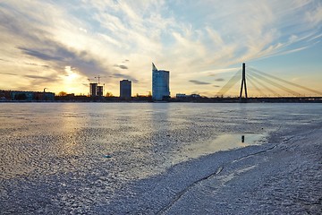 Image showing Bridge in Riga