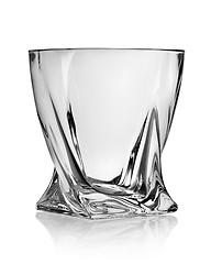 Image showing Figured glass for whiskey