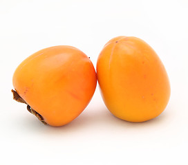 Image showing two persimmon 