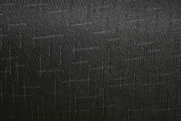 Image showing Black fabric