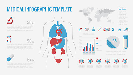 Image showing Disability Infographic Elements.