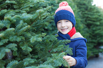 Image showing kid at winter