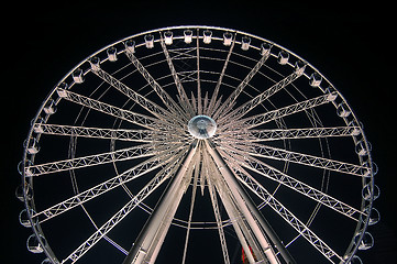 Image showing Illuminated Ferry Wheel