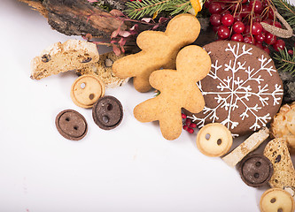 Image showing Christmas cookies 