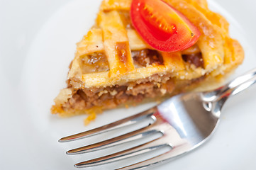 Image showing home made beef pie