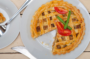 Image showing home made beef pie