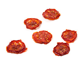 Image showing Dried slices of tomato