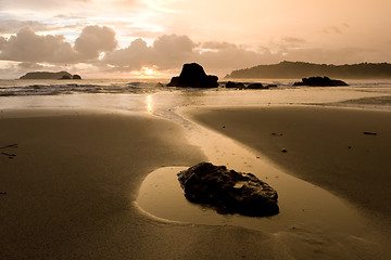 Image showing Rainy Sunset