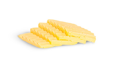 Image showing Some Pieces Of Cheese
