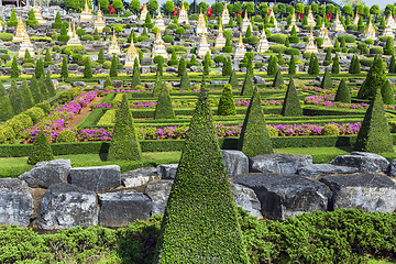 Image showing Elements of French Garden.