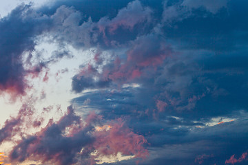 Image showing storm clouds 