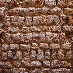 Image showing old brick wall texture